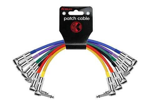 Pack 6 Cable patch ángulo 0,15M Ipv6-243-0,15 Kirlin