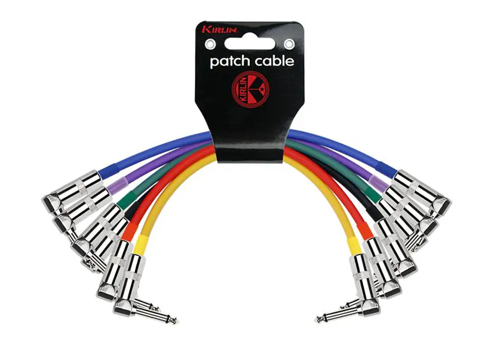 Pack 6 Cable patch ángulo 0,15M Ipv6-243-0,15 Kirlin 1
