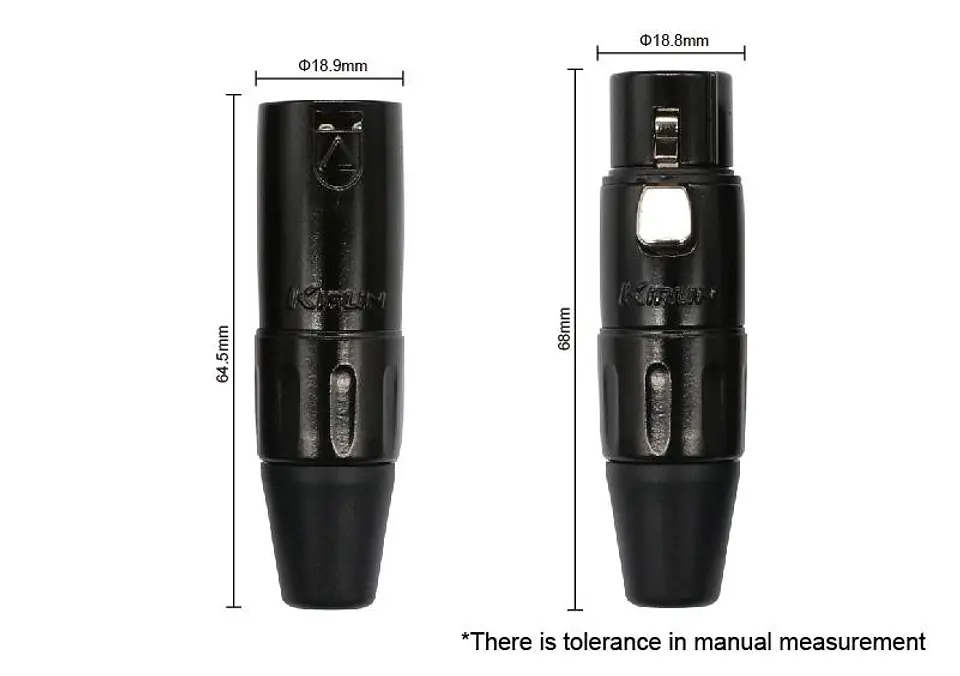 Cable XLR Para DMX 2M Dmx-631-2 Kirlin 4