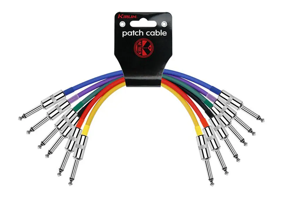 Pack 6 Cable patch 0,3M Ipv6-241-0,30 Kirlin 1
