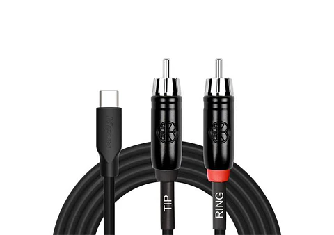 Cable USB-C a RCA 3M UY-C-394B-3 Kirlin