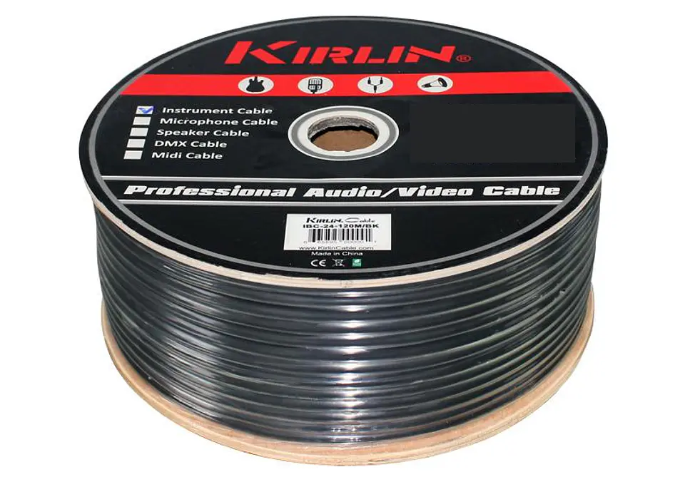 Rollo cable instrumento 100M 24AWG IBC-24-100M Kirlin 3