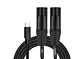 Cable USB-C a 2 XLR Macho 3M UY-C-390XE-3 Kirlin - Miniatura 1