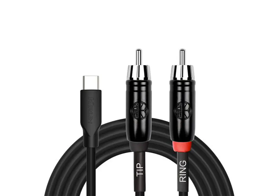 Cable USB-C a RCA 2M UY-C-394B-2 Kirlin 1