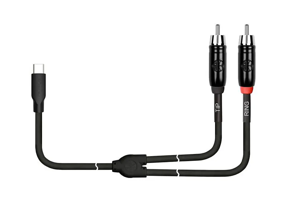 Cable USB-C a RCA 2M UY-C-394B-2 Kirlin 3