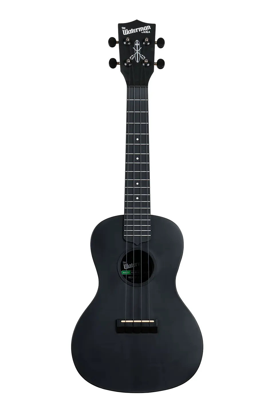 Ukelele Concierto Recycled KA-R-WMS-BK-C Wtmn Black Kala 1