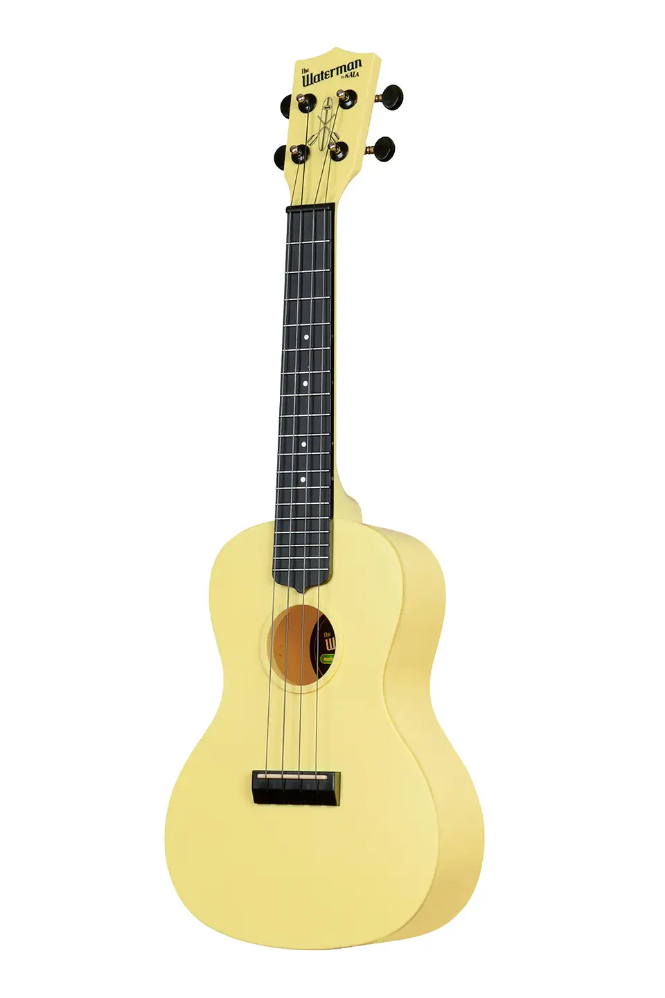 Ukelele Concierto Recycled KA-R-WMG-YL-C Wtmn Yellow Kala 3