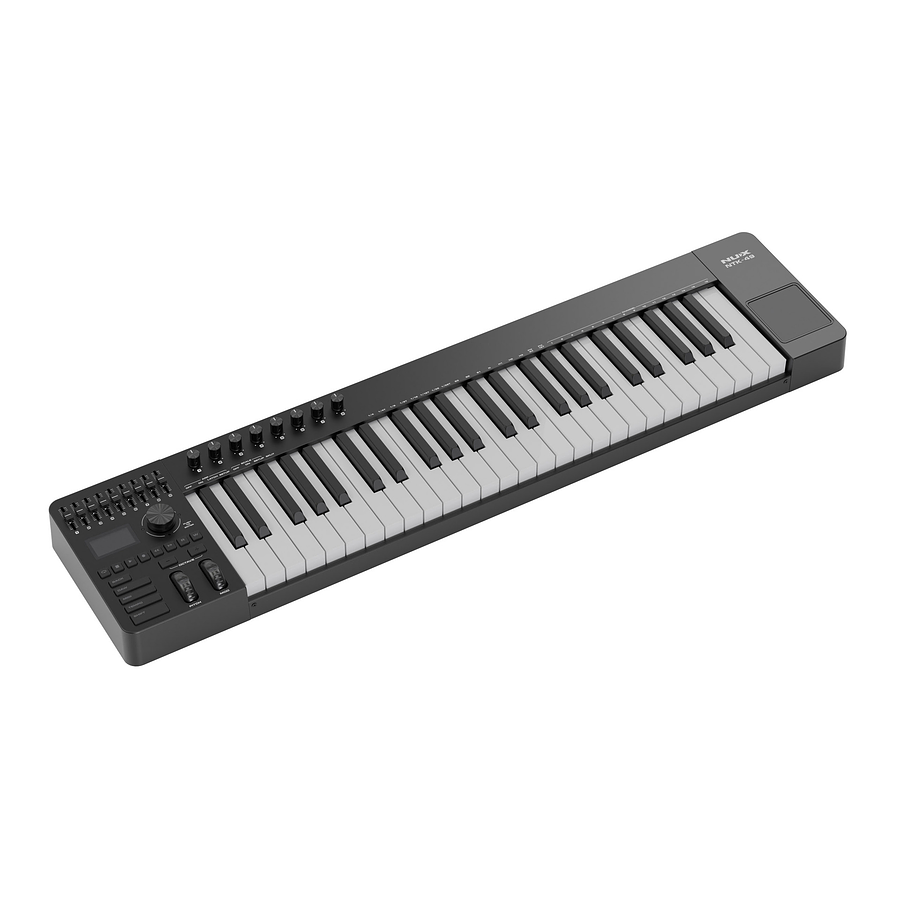 Controlador Midi 49 teclas NTK-49 NUX