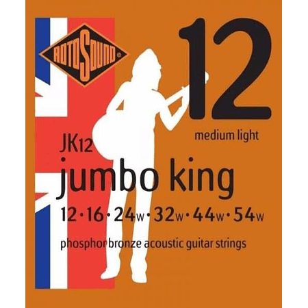 Set guitarra electroacústica JK12 (Jumbo King)