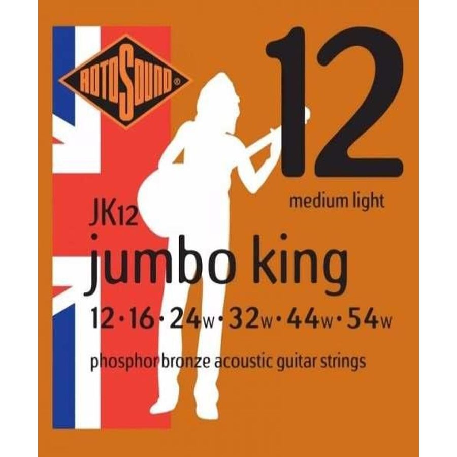 Set guitarra electroacústica JK12 (Jumbo King)