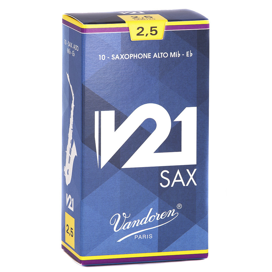 Caja de cañas Saxo Alto V21 N. 2.5 SR8125 Vandoren