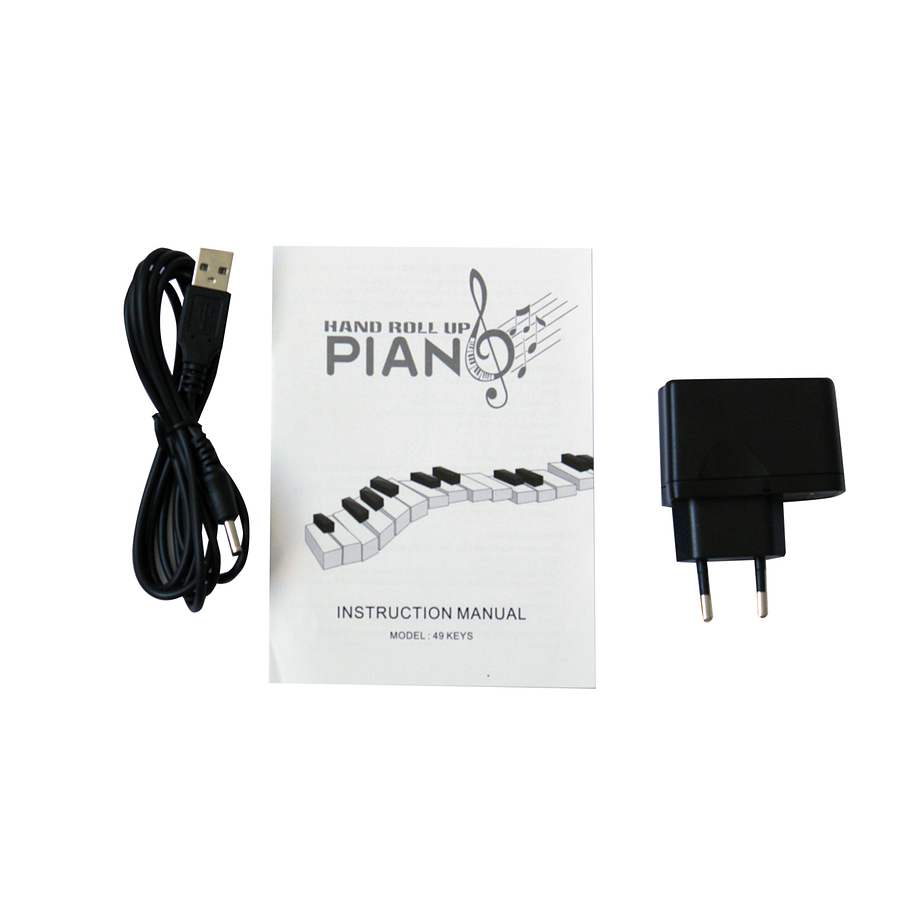 Piano Eléctrico Portátil Flexible 49 Teclas Allegro All-K49