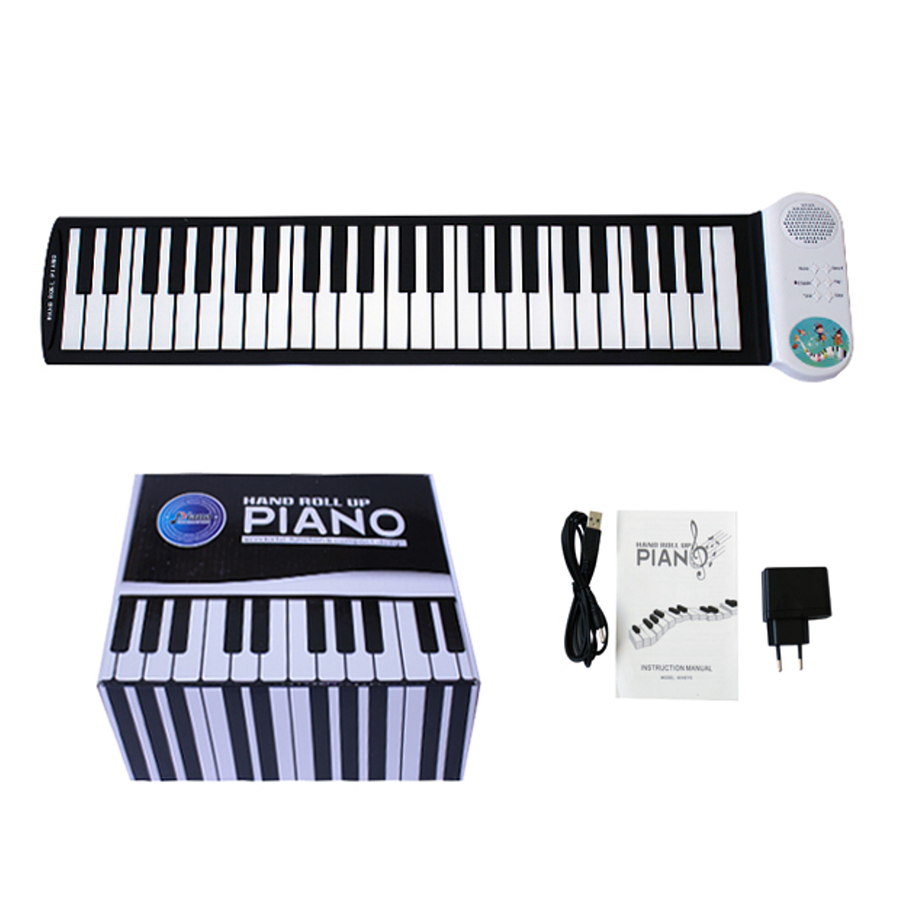 Piano Eléctrico Portátil Flexible 49 Teclas Allegro All-K49