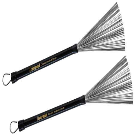 Baqueta Plumilla Batería Mediano Clásico Mango Acero VA-183