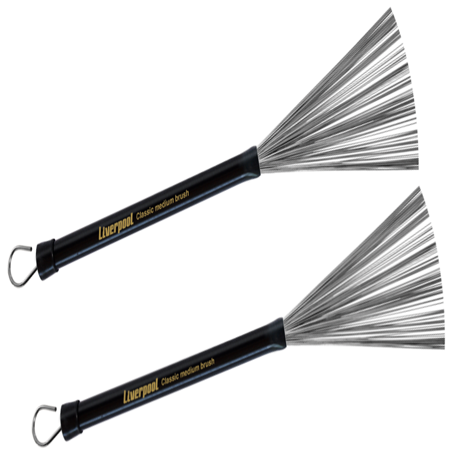 Baqueta Plumilla Batería Mediano Clásico Mango Acero VA-183