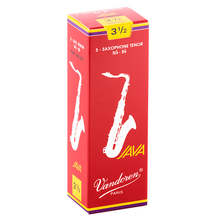 Cañas Saxo Tenor 3.5 Java Red SR2735R  Vandoren