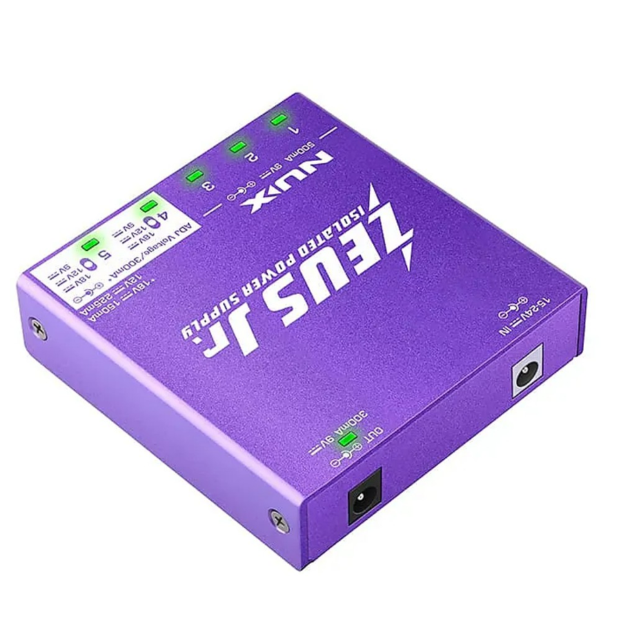 Fuente De Alimentación Para Pedales ZEUS Jr NIP-Z6 NUX