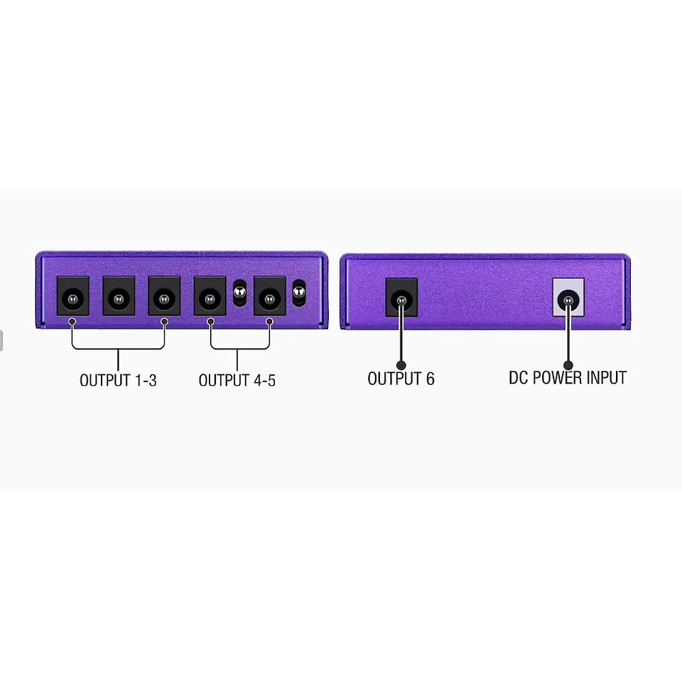 Fuente De Alimentación Para Pedales ZEUS Jr NIP-Z6 NUX 5
