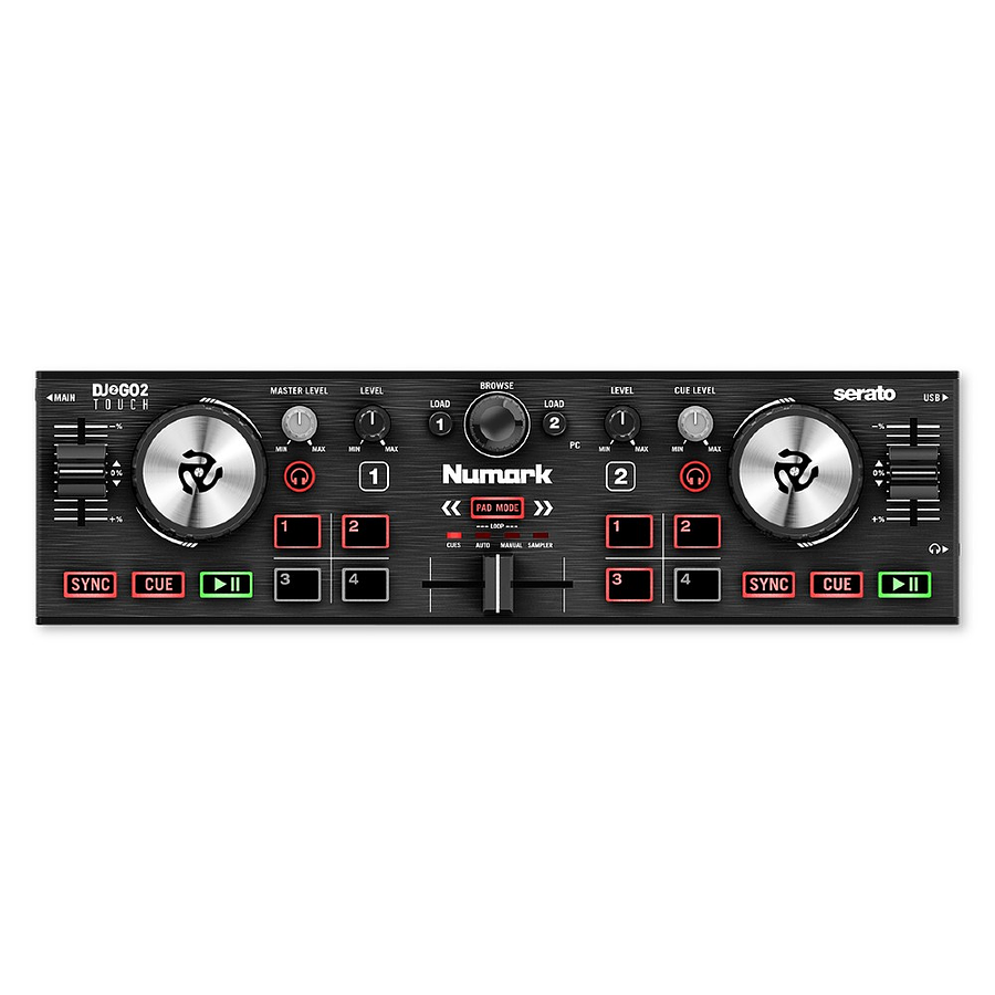 Controlador Dj  DJ2GO2 Touch Numark