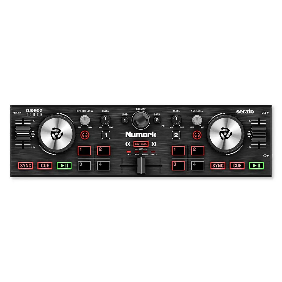 Controlador Dj  DJ2GO2 Touch Numark 1