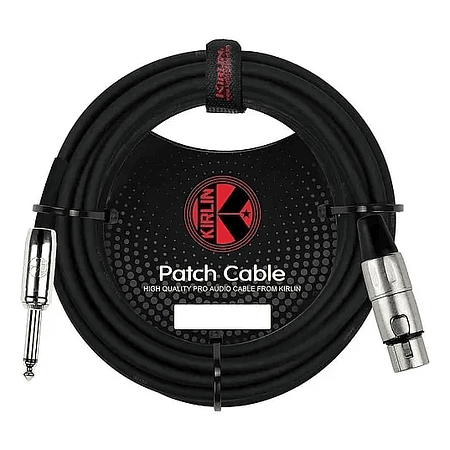 Cable micrófono Kirlin Xlr (H)- Plug 6M Mpc-282Pn-6