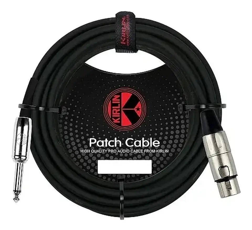 Cable micrófono Kirlin Xlr (H)- Plug 6M Mpc-282Pn-6 1