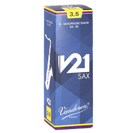 Caja de cañas Saxo Tenor V21 N. 3.5 SR8235 Vandoren
