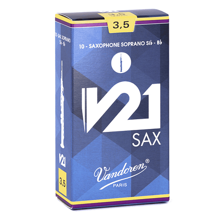 Caja de cañas Saxo Soprano V21 N. 3.5 SR8035 Vandoren