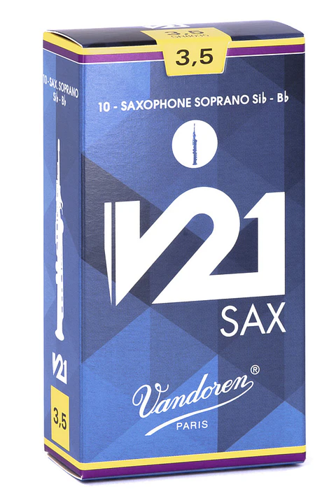 Caja de cañas Saxo Soprano V21 N. 3.5 SR8035 Vandoren