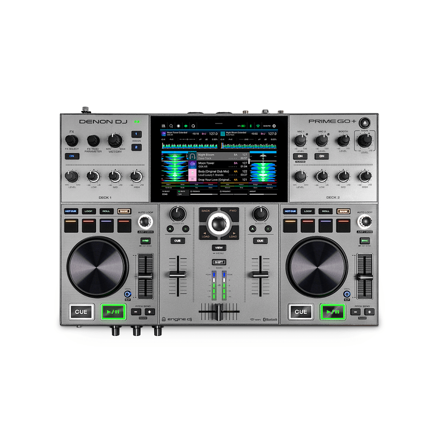 Controlador-Mixer Dj PRIMEGO+ 2 Decks Denon