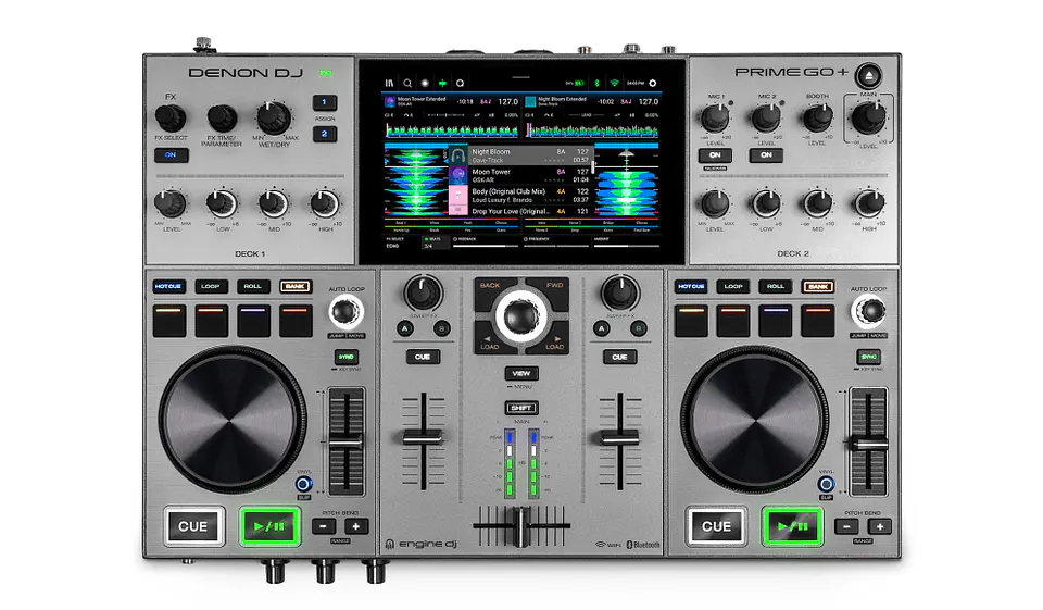 Controlador-Mixer Dj PRIMEGO+ 2 Decks Denon 1