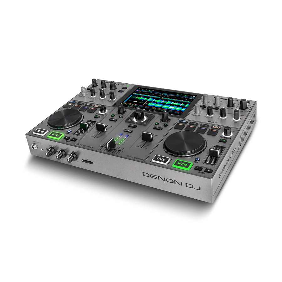 Controlador-Mixer Dj PRIMEGO+ 2 Decks Denon