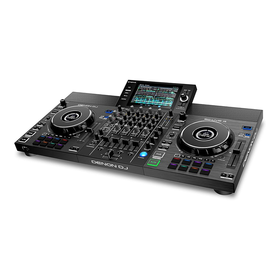 Controlador DJ 4 Canales SCLIVE4 Denon