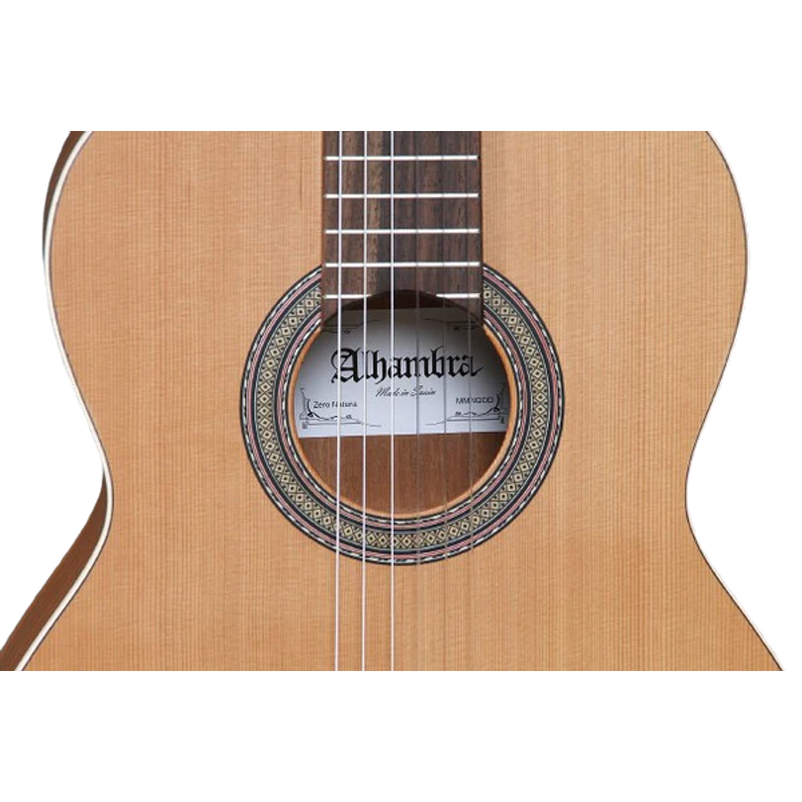 Guitarra Clásica Z Nature EQ E +Funda 4/4 10 Mm Alhambra