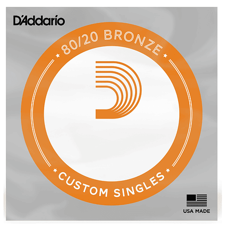 Cuerda suelta calibre .030 80/20 Bronze BW030 Daddario