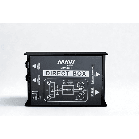 Caja Pasiva 1 Canal DI-1 Mavi