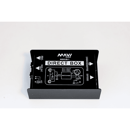 Caja Pasiva 1 Canal DI-1 Mavi