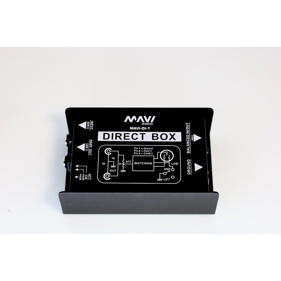 Caja Pasiva 1 Canal DI-1 Mavi