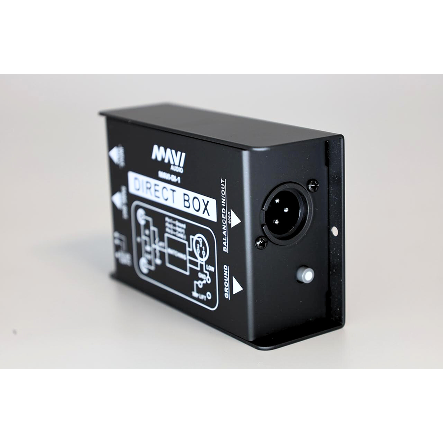 Caja Pasiva 1 Canal DI-1 Mavi