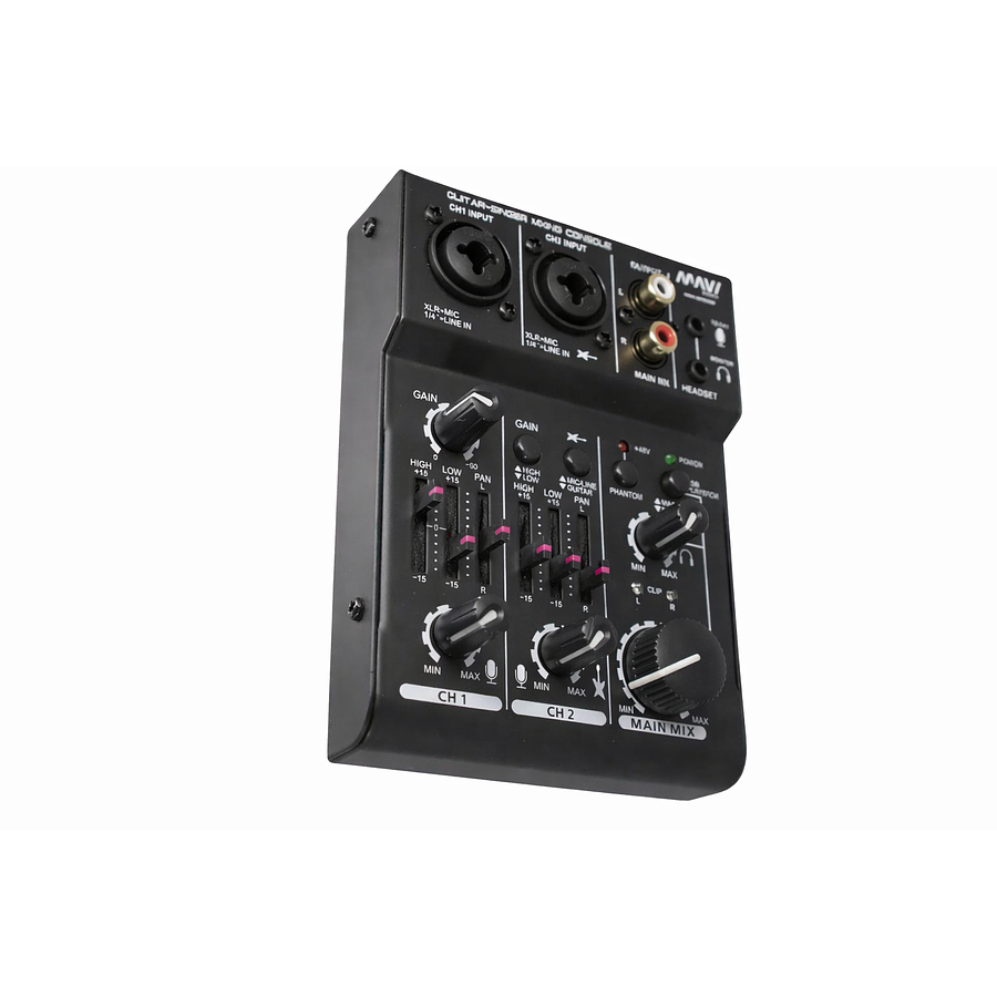 Mezclador de audio Q202USB Mavi