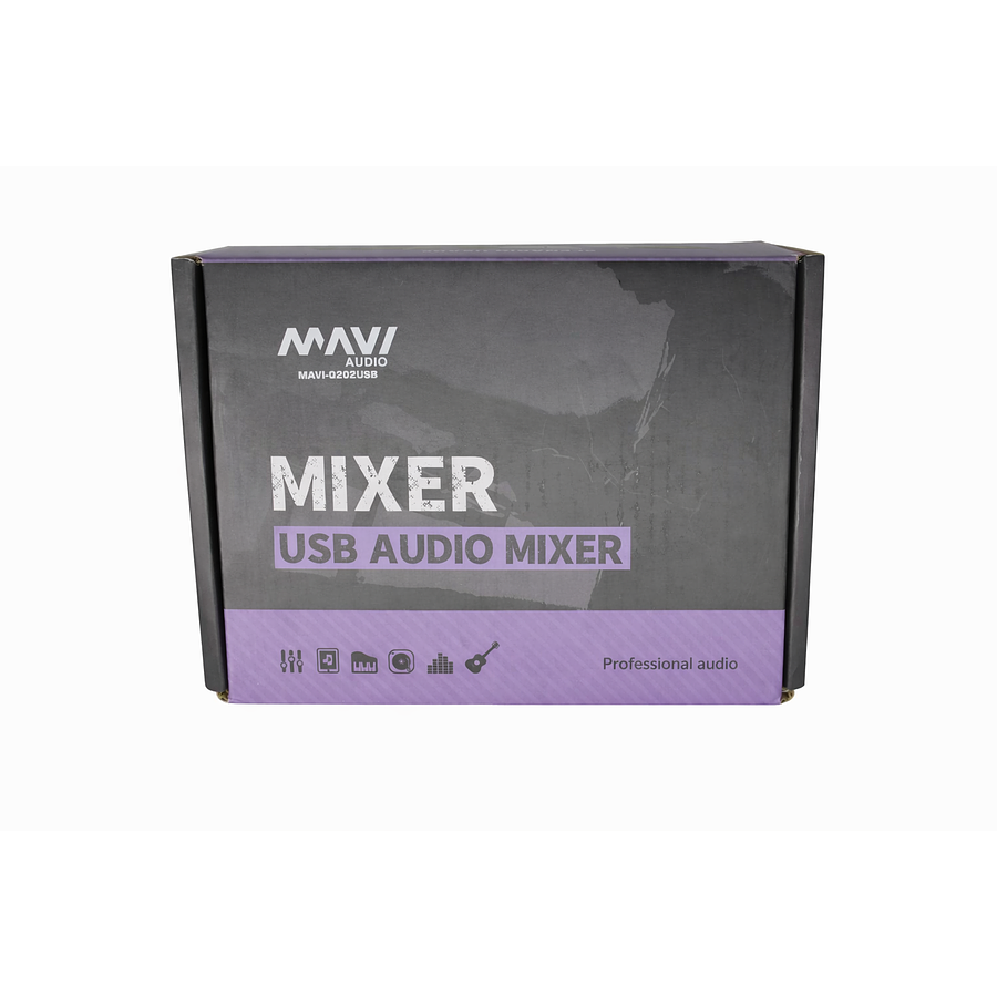 Mezclador de audio Q202USB Mavi