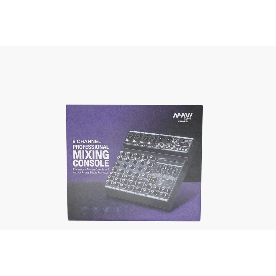 Mesa 6 canales PR6 Mavi