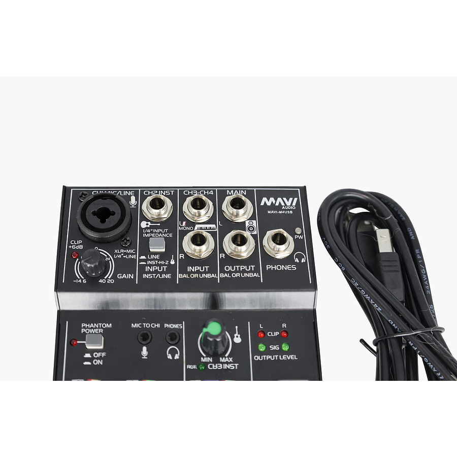 MEZCLADOR INTERFAZ MAVI M4USB