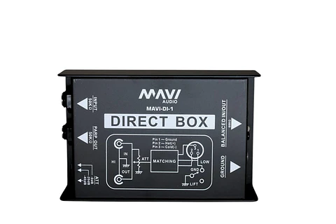 Caja Pasiva 1 Canal DI-1 Mavi