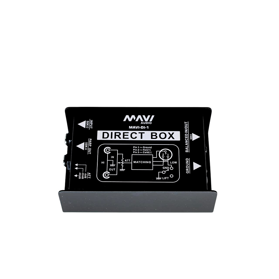 Caja Pasiva 1 Canal DI-1 Mavi