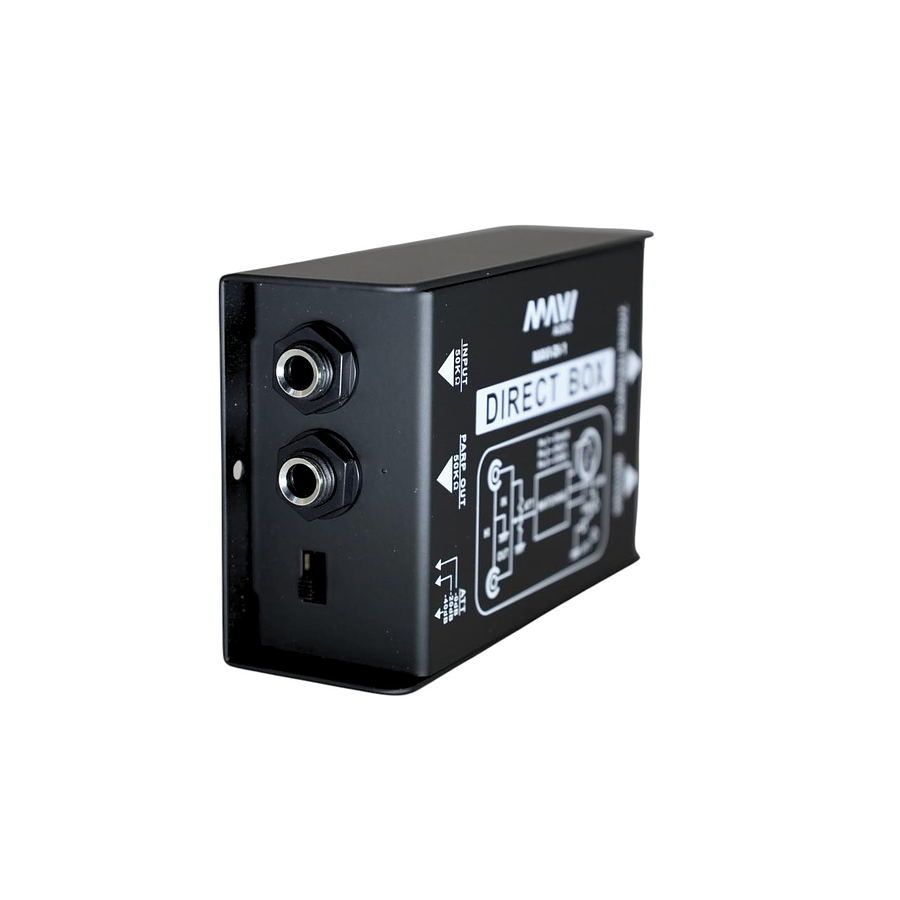 Caja Pasiva 1 Canal DI-1 Mavi