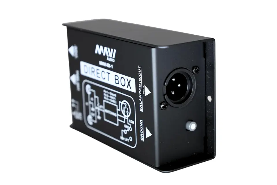 Caja Pasiva 1 Canal DI-1 Mavi 4