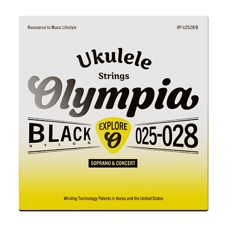 Set de Cuerdas Ukelele Soprano/Concierto XP-U2528/B Olympia