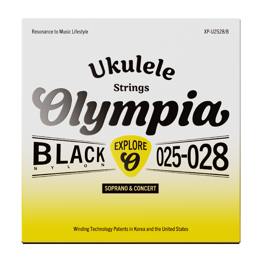 Set de Cuerdas Ukelele Soprano/Concierto XP-U2528/B Olympia