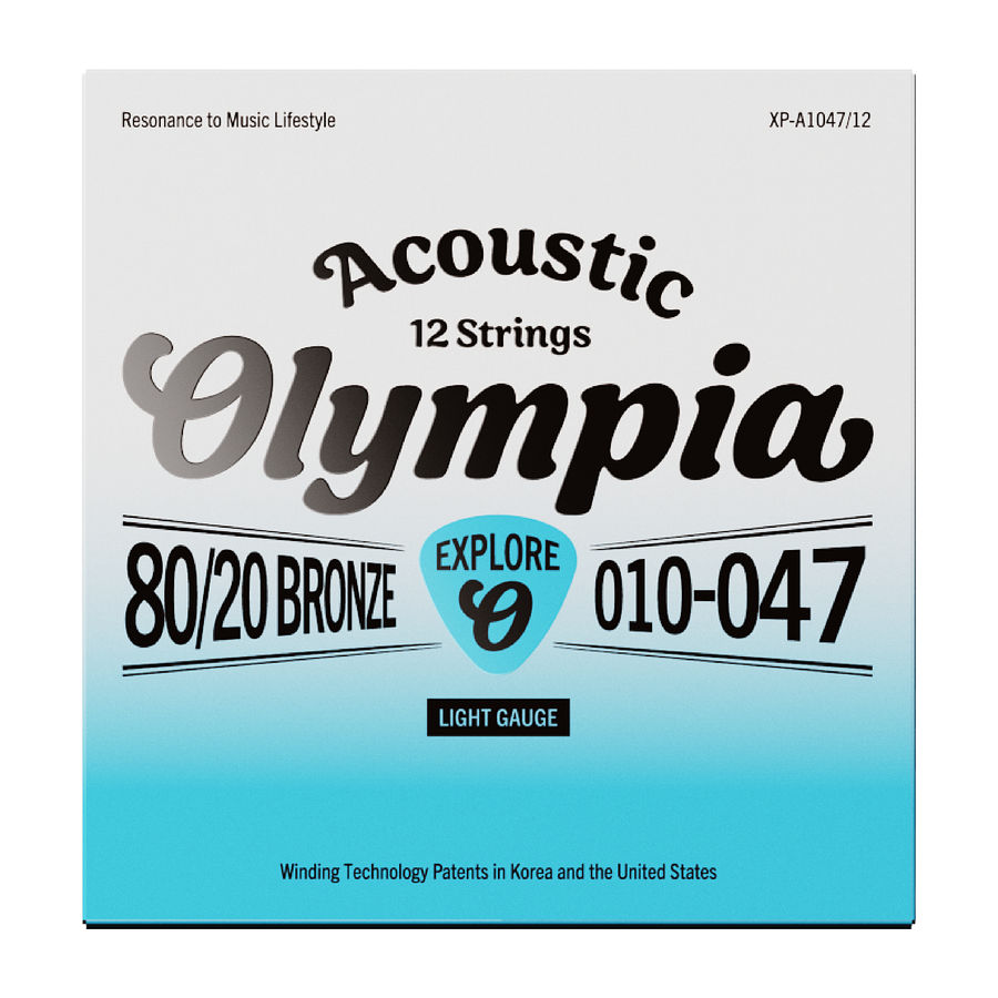 Set Guitarra Electroacústica XP-A1047/12 Olympia